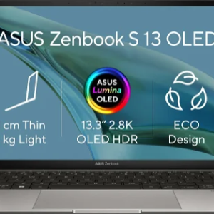 Ноутбук ASUS Zenbook S 13 OLED i7 1355U 16Gb/1Tb Intel Iris Xe Graphics Win11 UX5304VA-OLED075W