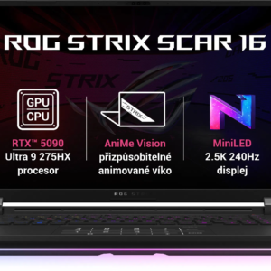Ноутбук ASUS ROG Strix SCAR 16 Intel Core Ultra 9 275HX 32Gb/2Tb RTX5080 G635LW-NEBULA025X