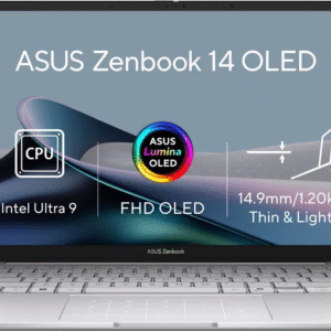 Ноутбук ASUS Zenbook 14 Intel Core Ultra 9 285H 32Gb/1Tb Intel Arc Win11P UX3405CA-OLED233X