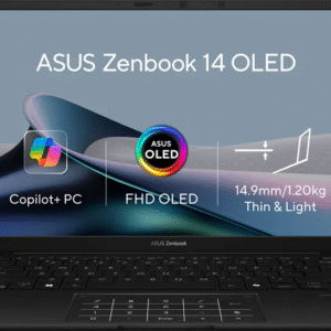Ноутбук ASUS Zenbook 14 AMD Ryzen Al 7 350 16Gb/1Tb AMD Radeon Graphics Win11P UM3406KA-OLED122X
