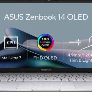 Ноутбук ASUS Zenbook 14 Intel Core Ultra 7 255H 16Gb/1Tb Intel Arc Win11 UX3405CA-OLED237W