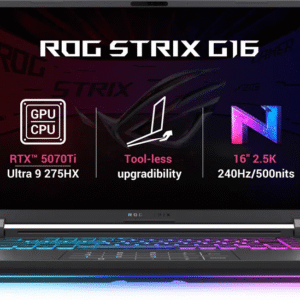Ноутбук ASUS ROG Strix G16 Intel Core Ultra 9 275HX 32Gb/1Tb RTX5070Ti G615LR-NEBULA002