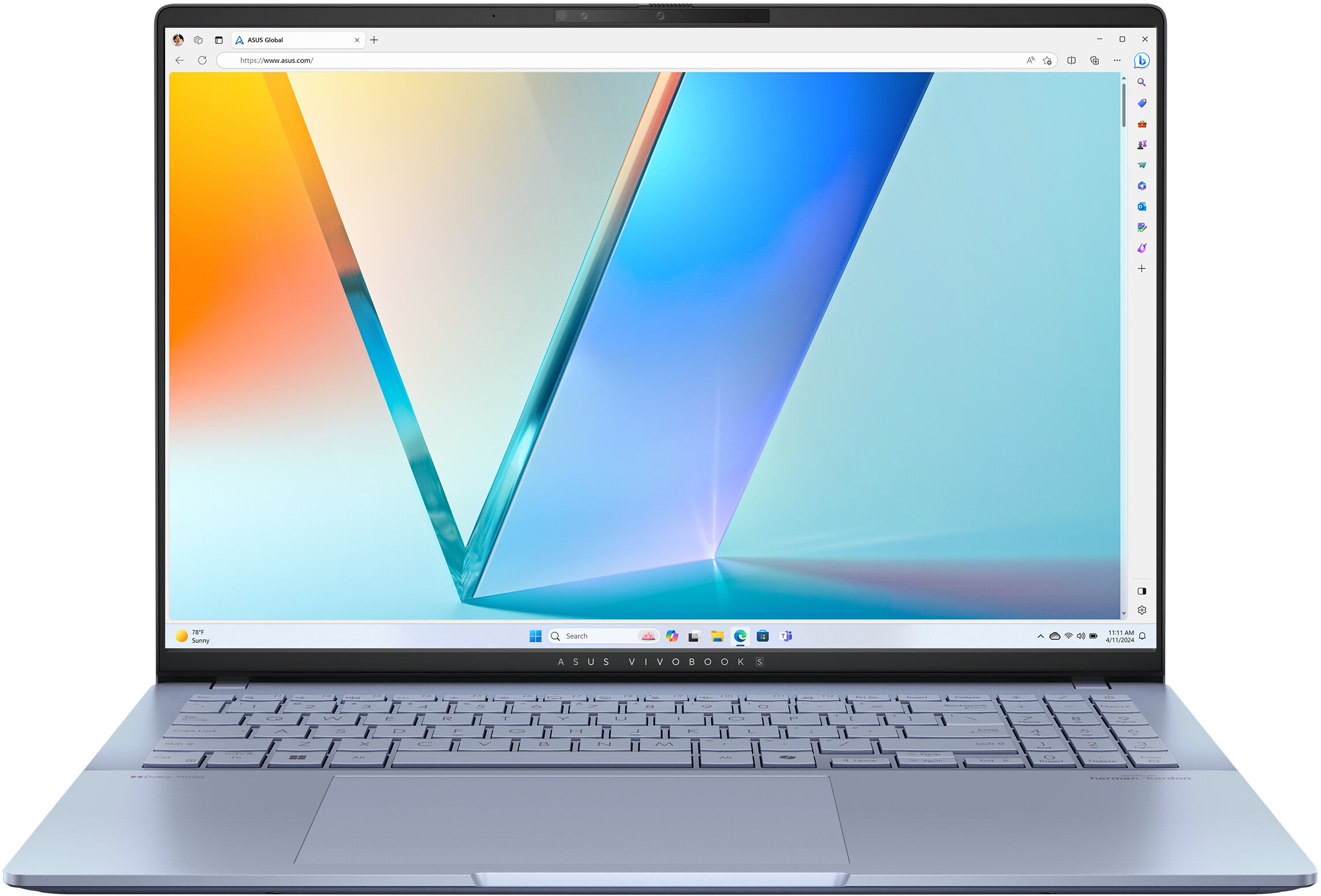 Laptop-ASUS-Vivobook-S-16-S5606CA-RI043W-przod